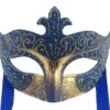 Blue/Gold Colour Colombina Eye Mask -Ceramic Shop 1 ART 9 scaled 1