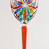 OASIS AMBER WINE GLASS