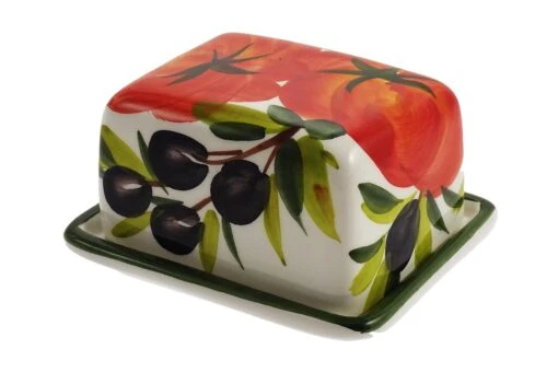 Tomato And Olive Butter Dish