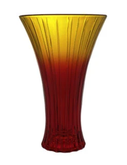 Red Glass Timeless Vase