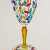 Laurus Yellow Stem Multi Colours Drink Glass -Ceramic Shop DSC06268 scaled 1
