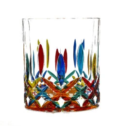 OPERA Orange Base Water Glass