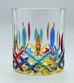OPERA Yellow Base Water Glass