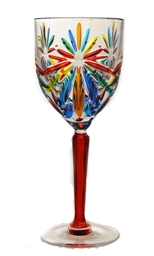 Oasis Red Stem & Wine Glass - Image 2