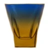Fusion Brown & Blue Medium Drinking Glass