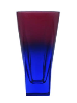 Fusion Blue/Pink Large Drinking Glass