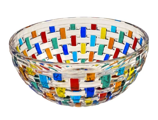 Bossanova Multicolour Glass Bowl
