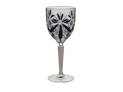 Oasis Silver Stem Wine Glass