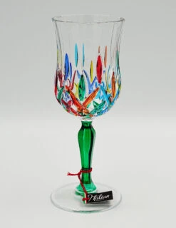 OPERA GREEN STEM DRINKING GLASS