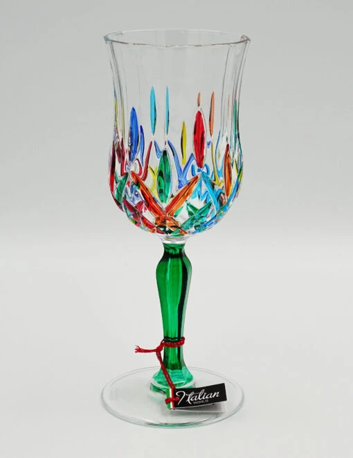 OPERA GREEN STEM DRINKING GLASS