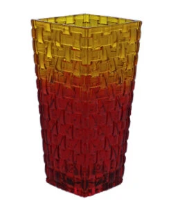 Bossanova Red Medium Glass Vase