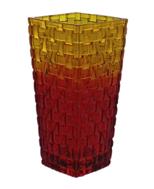 Bossanova Red Medium Glass Vase