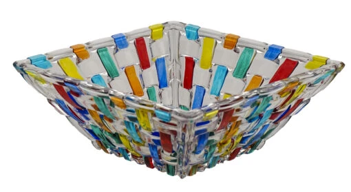 Bossanova Glass Square Bowl