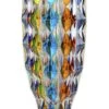Diamond Design Venetian Murano Style Glass Vase 2 -Ceramic Shop DZ V 50 3259 2 scaled 1