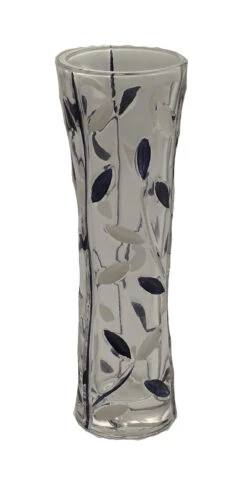 Black & White Glass Vase