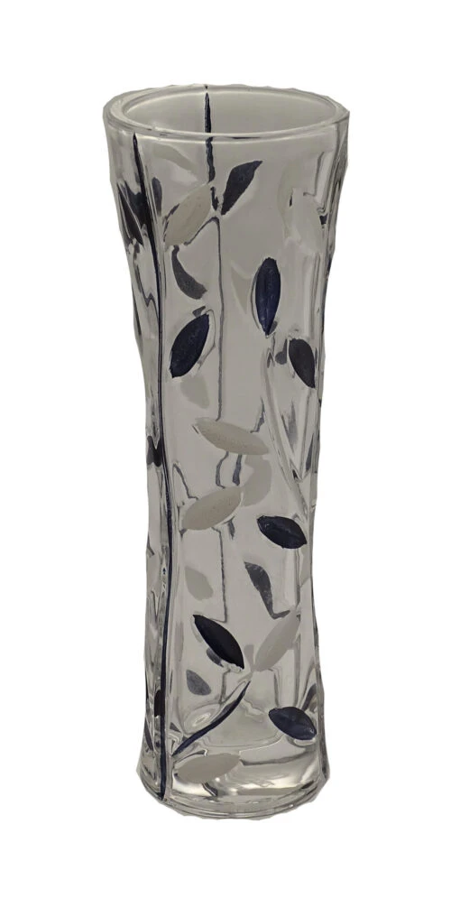 Black & White Glass Vase