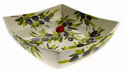 Nevi OLIVE Large Square Bowl
