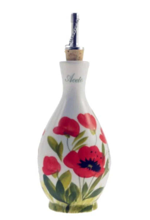 Poppy Design Ceramic Italian Aceto Pourer - Image 2