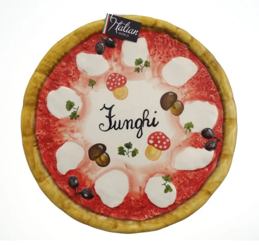 Funghi Pizza Plate