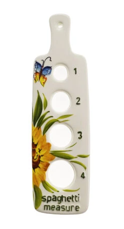 Sunflower & Butterfly Spaghetti Measure