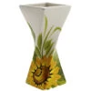 SMALL Size Italian Ceramic Sunflower Vase