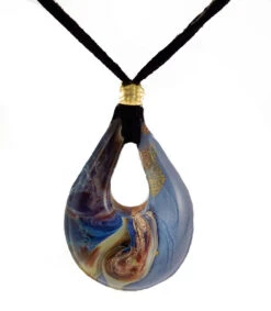 Murano Glass Cuore Chiara Pendant