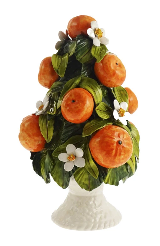 Orange Ceramic Tree