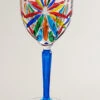 OASIS TURQUOISE STEM, WINE GLASS -Ceramic Shop OASIS 258 TURQUOISE 1 scaled 1
