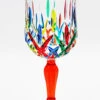 Opera Amber Stem Multi Colour Design Water Glass -Ceramic Shop OPERA ORANGE scaled 1