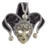Small Jolly Lusso Con Volto Ceramica Black/Silver Mask