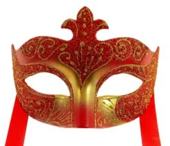 Red Colombina Eye Mask