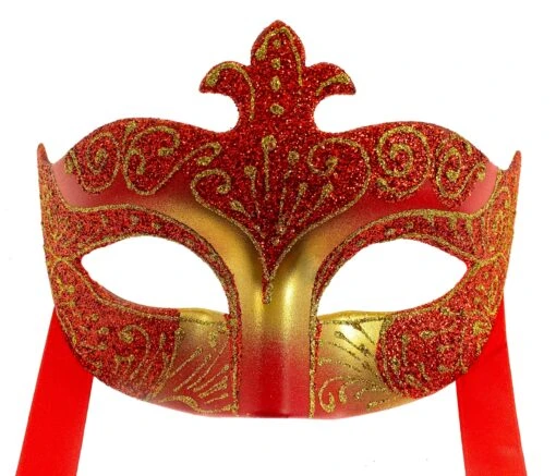 Red Colombina Eye Mask