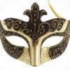 Black/Gold Colour Colombina Eye Mask -Ceramic Shop R ART 15 scaled 1