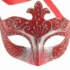 Red/Silver Colour Colombina Eye Mask -Ceramic Shop R ART 16 2 scaled 1