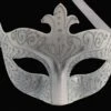 White/Silver Colour Colombina Eye Mask -Ceramic Shop R ART 20 scaled 1