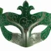 Green/Silver Colour Colombina Eye Mask -Ceramic Shop R ART 21 2 scaled 1
