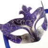 Purple/Silver Colombina Eye Mask -Ceramic Shop R ART 24 scaled 1