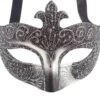 Grey/Silver Colombina Eye Mask -Ceramic Shop R ART 27 scaled 1