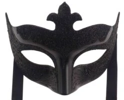 Black Colour Colombina Eye Mask