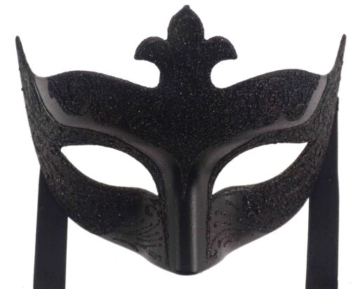 Black Colour Colombina Eye Mask