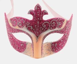 Pink Colour Colombina Eye Mask