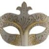 White/Gold Colour Colombina Eye Mask -Ceramic Shop R ART 5 2 scaled 1
