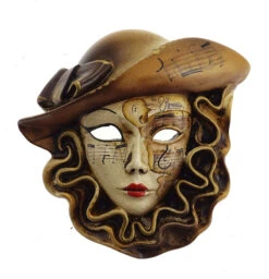 Musical Brown Ceramic Ornamental