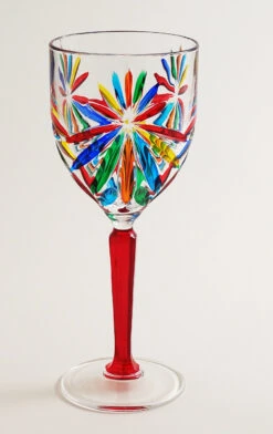 Oasis Red Stem & Wine Glass