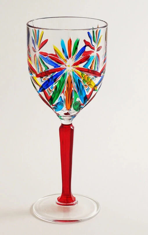Oasis Red Stem & Wine Glass