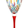 *TOSCA* Red Stem Wine Glass -Ceramic Shop Tosca Red scaled 1