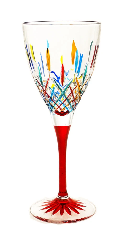 *TOSCA* Red Stem Wine Glass - Image 2