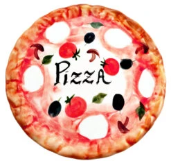 Tomato & Olive Pizza Plate