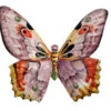 Purple Medium Size Ceramic Butterfly