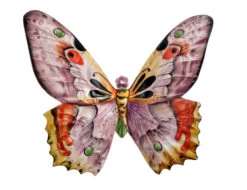 Purple Medium Size Ceramic Butterfly
